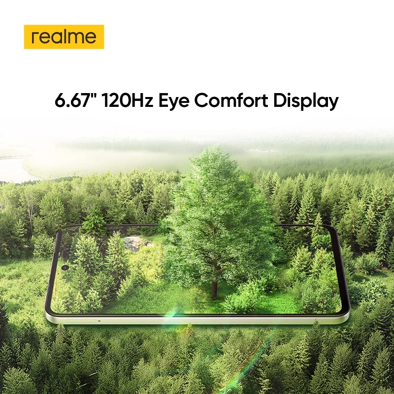 Realme – Smartphone C71 4G, Version russe originale, Charge SUPERVOOC 45W, caméra AI 50MP, écran Amoled 6.67 120Hz, IP64 NFC