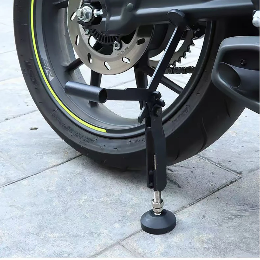 Energy Saving Stable Swingarm Lift Foldable for Dirt Bike Portable Lifting Frame Motorcycle Wheel Support Side Stand Paddock
