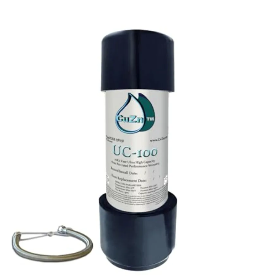 

Under Sink Water Filter for Sink Faucet 10K Gallons or 1 Year Filtration Life Reduces PFAs PFOS Lead Chlorine Improves Taste of
