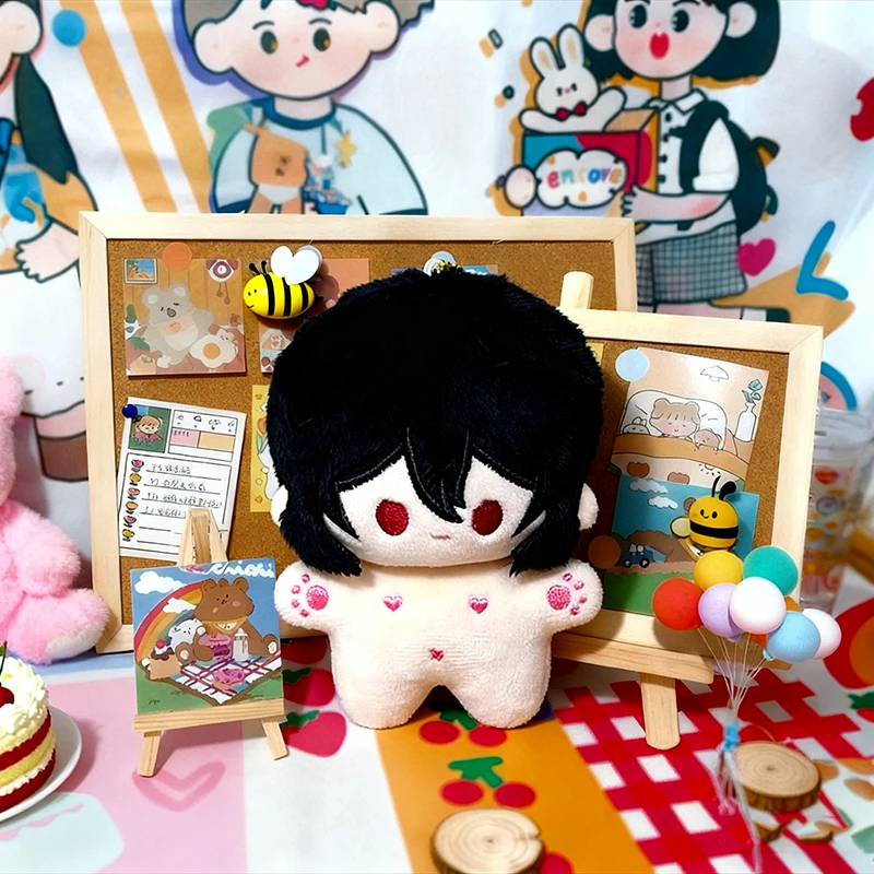 アニメ犬ゴゴリ・フィョードぬいぐるみキーホルダー人形ヒトデボディぬいぐるみ服付きぬいぐるみ綿フィギュアペンダントギフト10センチ