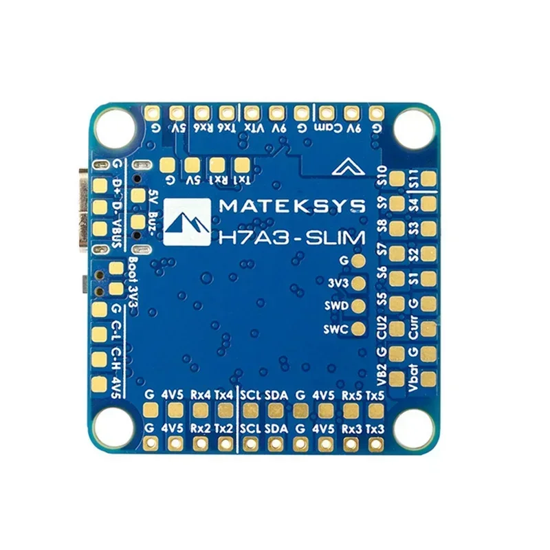 Mateksys H7A3‑SLIM Dual Independent BEC 5V 2A /9V 2A Power Supply Professional Quad