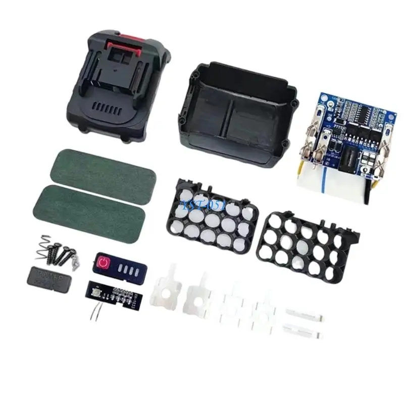 غلاف البطارية البلاستيكي E15A للأداة المناسبة 10/15/20 النوى ABS تتميز بحماية نظام إدارة الحرق المتقدمة #4