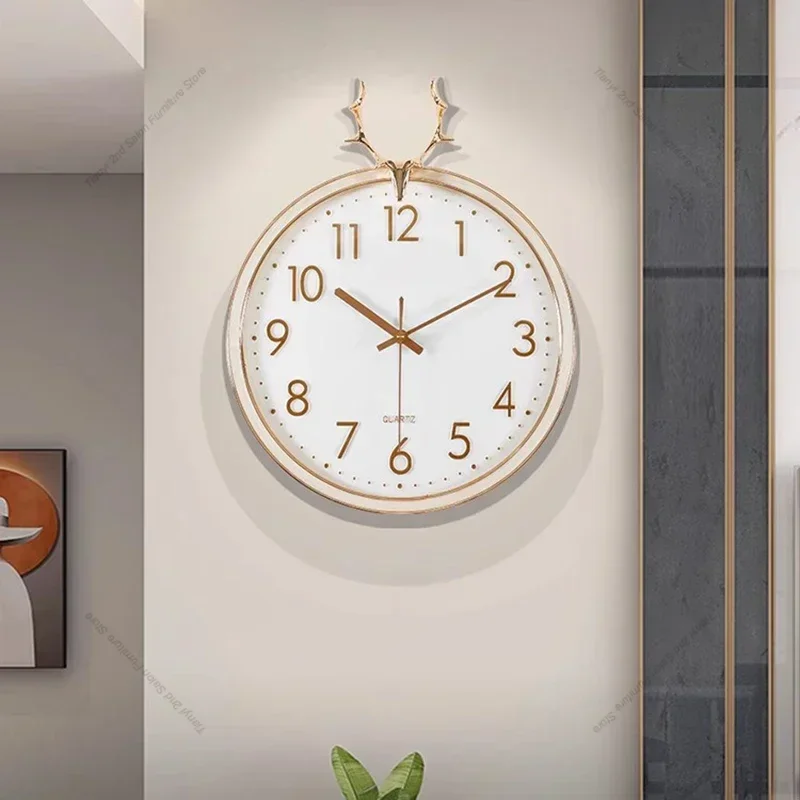 Nordic Decoration Wall Clocks Living Room Luxury Elegant Silent Wall Clocks Art Mural Electronic Home Decor Reloj Pared LLWC
