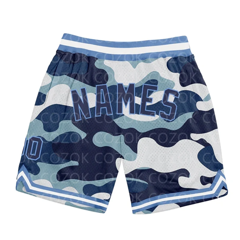 Shorts de basquete arco-íris personalizado masculino, impresso em 3D, seu nome, shorts de praia de secagem rápida, autêntico