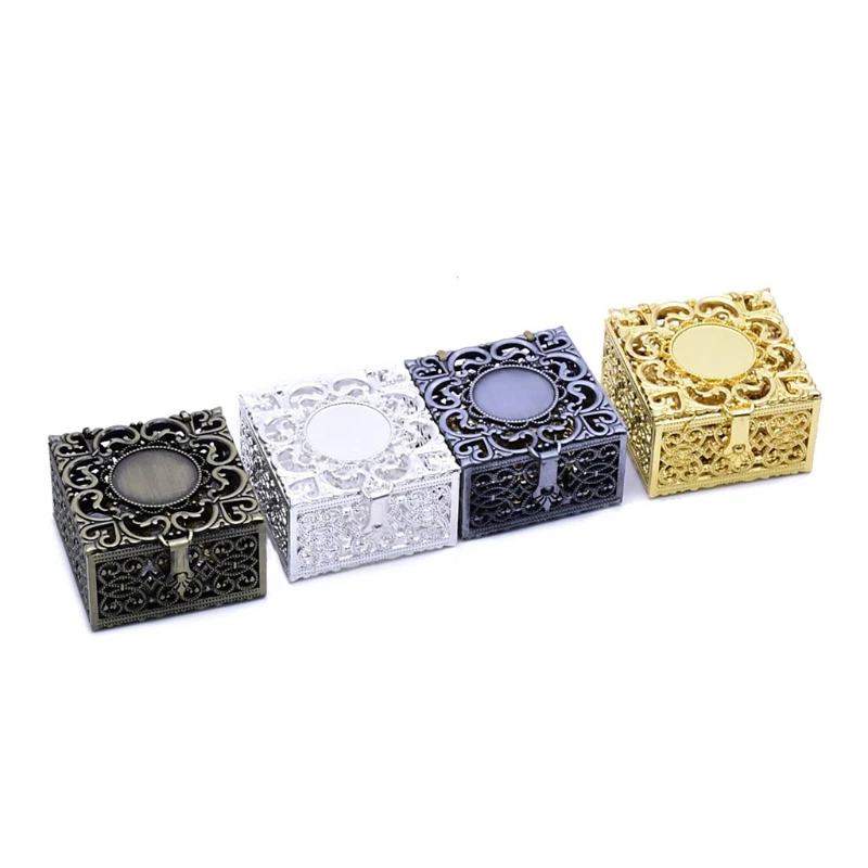 Y1UB Rosary Beads Box Luxury for Cross Prayer Rope Organization Boxes Holder for Mother Grandmother Catholic Praying Or