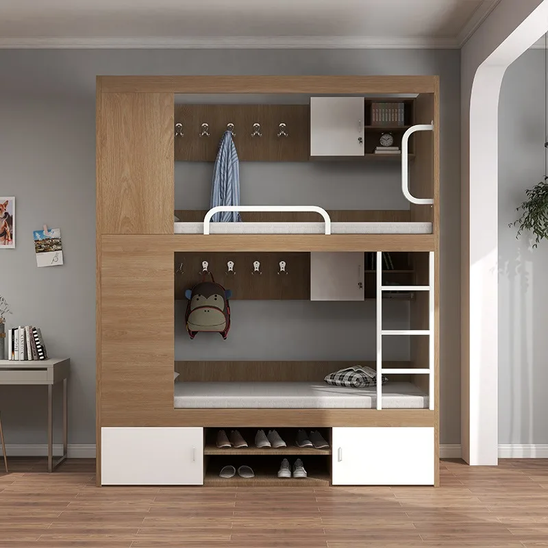 

# Modern Metal Capsule Hotel Bed Separate Space Apartment Dormitory Bunk Bedroom Storage Rack For Homestay