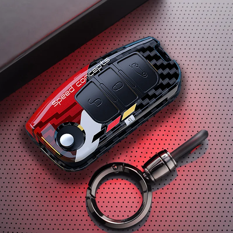 Funda para llave de coche, Protector Fob sin llave para Ford Fiesta Focus Mondeo Falcon b-max c-max s-max Eco Sport Galaxy Territory