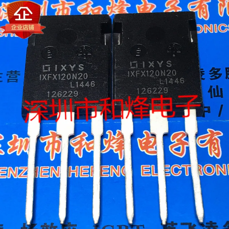 

Free shipping IXFX120N20 TO-247 200V 120A 10PCS