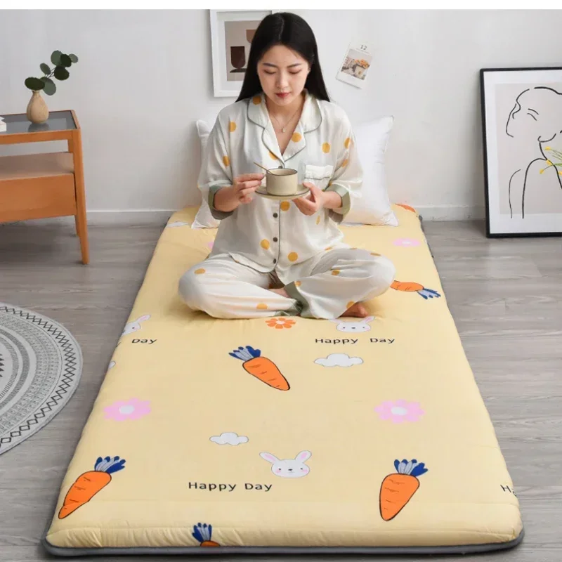 Single Bed Positions Armchair Bed Mattress Tatami Inflatable Sleeping Mattress Bedroom Furniture Room Futon 1 Person Bed image 3