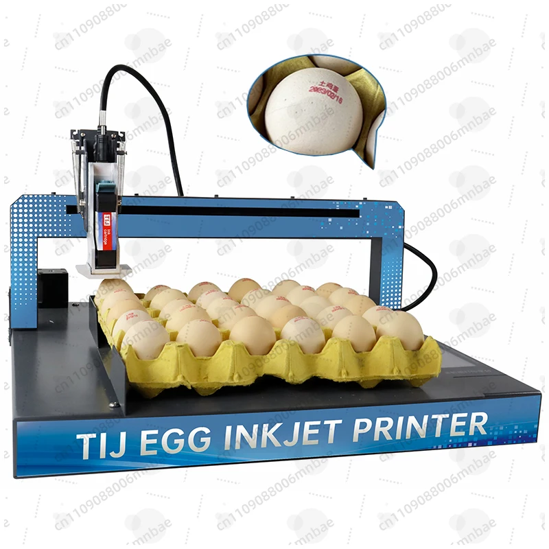 Supplier Egg Inkjet Printer Egg Logo Marking Machine Hen Duck Egg Date Encoder Hot Stamping Machine Not Laser