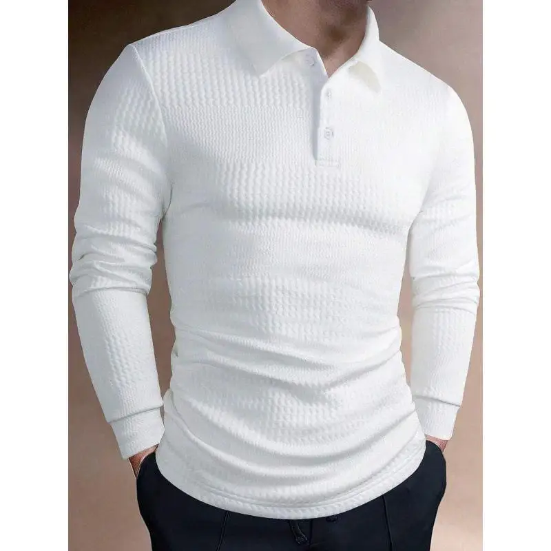 

Sport Long Sleeve Shirt Stand Collar Cuban Collar PU Leather Fleece Lined CleanFit Summer Men's Inner Wear Color Block