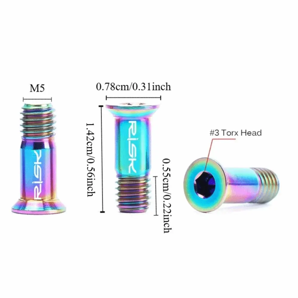 Tornillos ligeros de titanio para desviador trasero mini - imagen 5