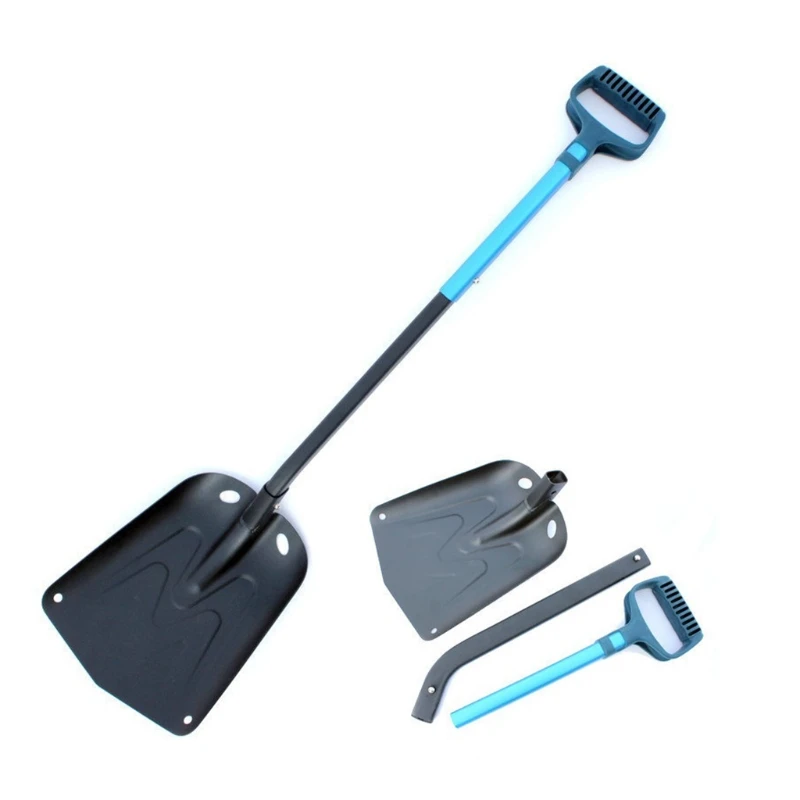 

Aluminum Alloy Folding Snow Shovel Collapsible Snowboard Shovel Labor-saving