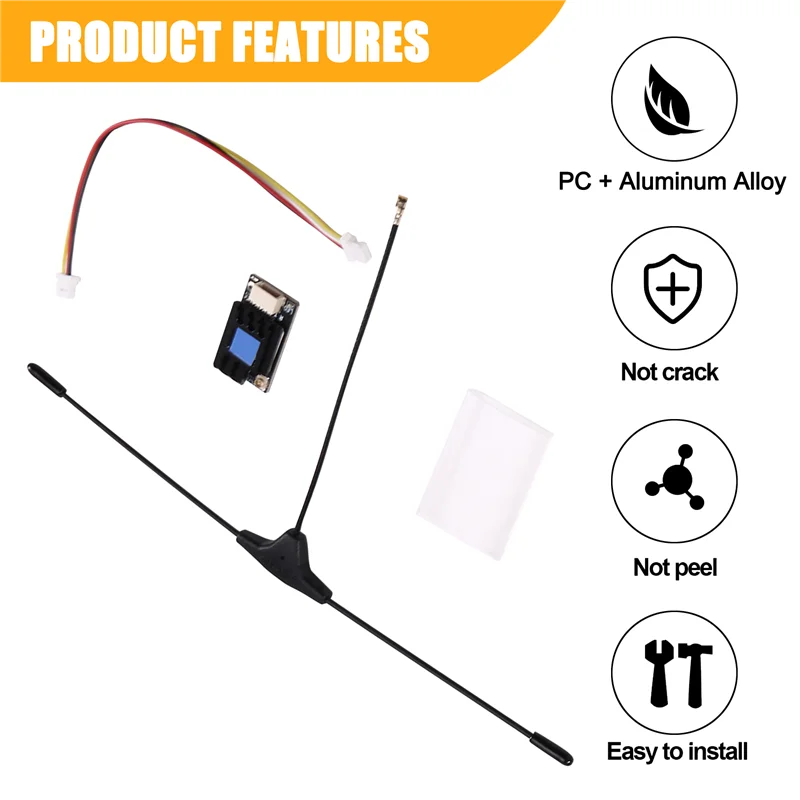 フル-ELRS Nano 868Mhz RX PA500 FPV レシーバー 868Mhz RX PA500 FPV レシーバー ELRS Nano レシーバー用