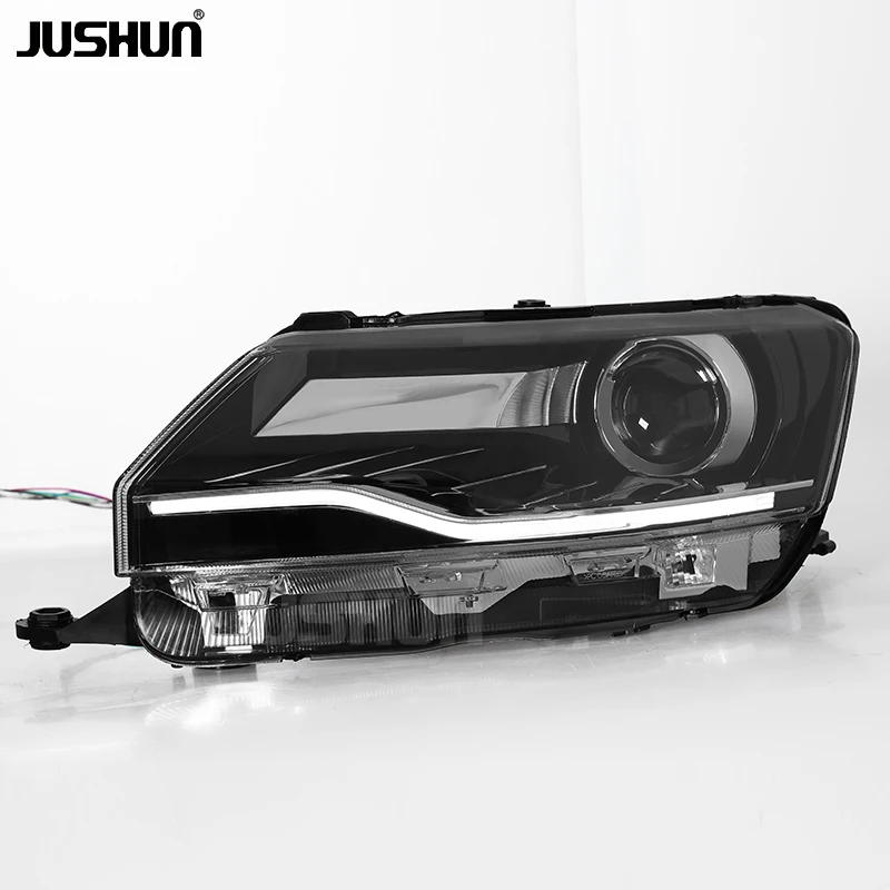 Headlights Fit Skoda Rapid 13-18, Replacement Headlamp With LED DRL And Turn Signal, DOT E-Mark Approved Auto Lighting Parts