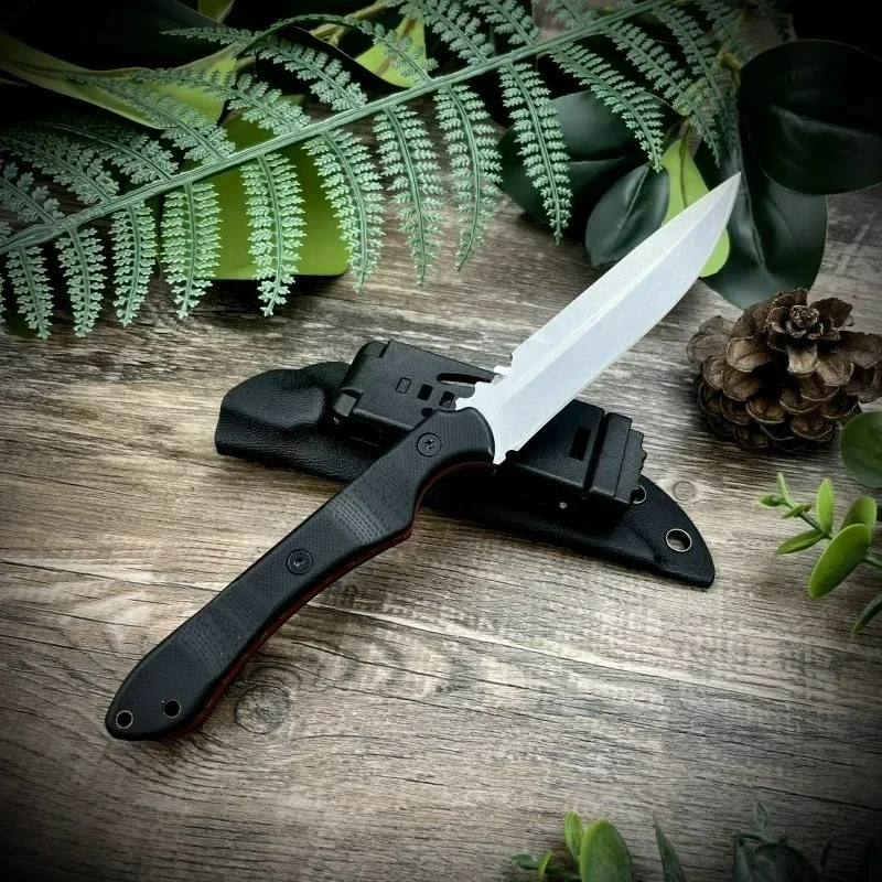 

TOPS X-020 fixed blade knife with scabbard edc multitool knives Daily life at home cutting outdoor bushcraft straight knife