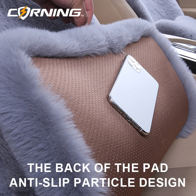 غطاء مقاعد السيارة مجموعة كاملة من حصيرة حماية المقعد الملحقات الداخلية أغطية مقاعد الشتاء المركبات وسادة كرسي الاشياء الملحقات #4