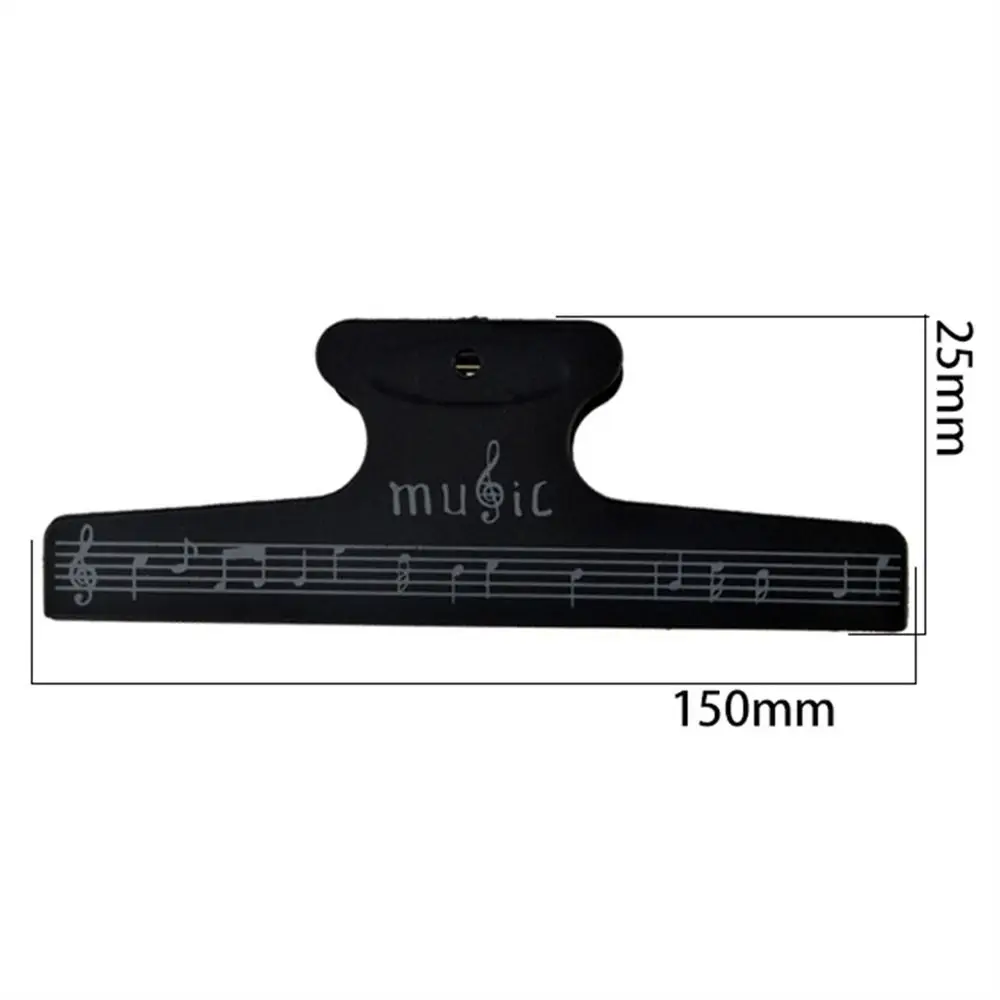 Book Page Note Clip Music Score Fixed Clips  for Piano Guitar Violin Viola Cello Performance Practice Office Stationery Supplies