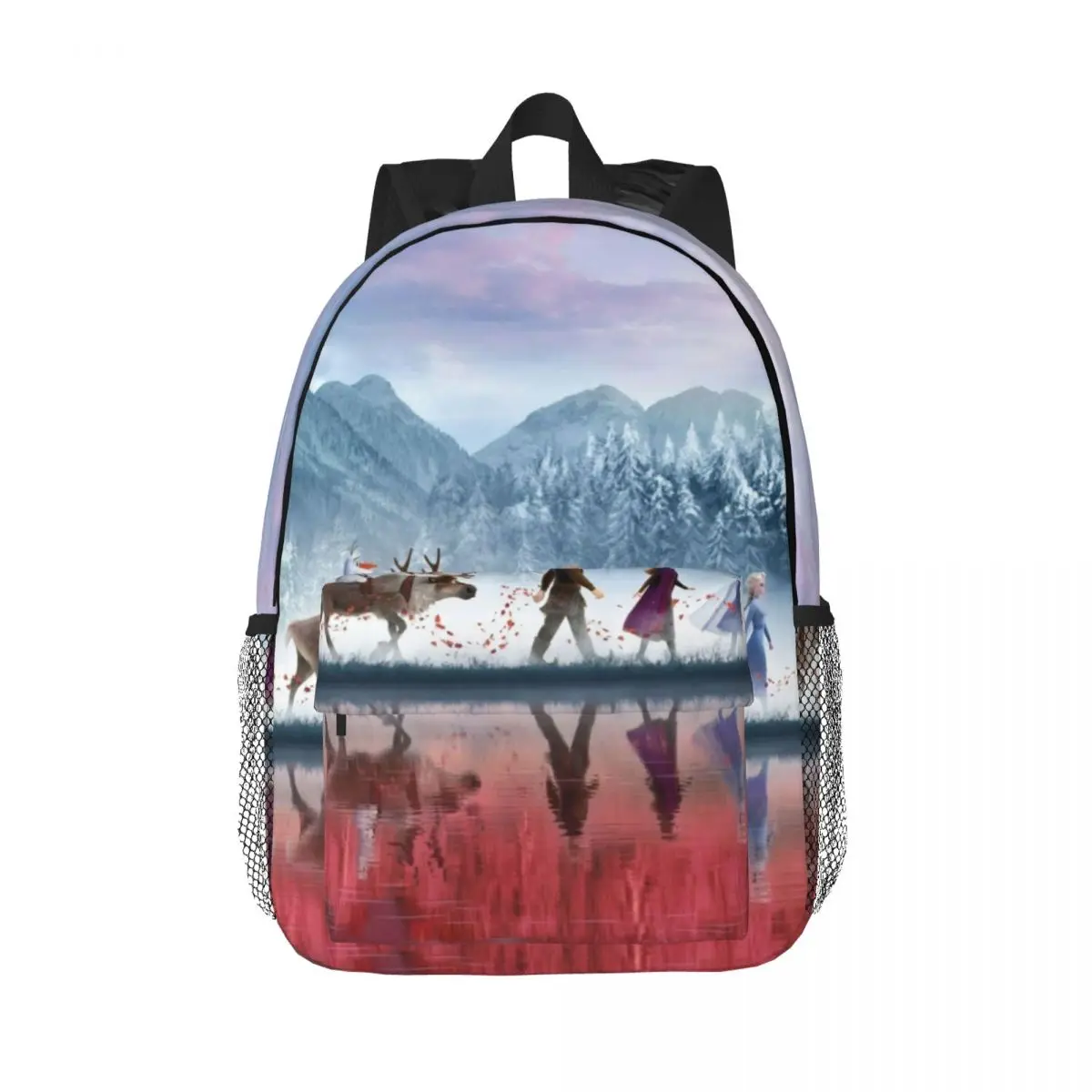 

Disney Frozen Compact 15-Inch Backpack - Stylish Lightweight Bag Perfect for Students and Commuters