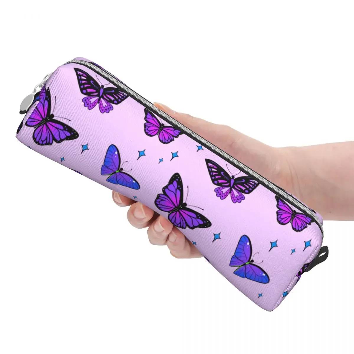 Cute Stars Pencil Case Classic Pen Bag Student Big Capacity Office Gifts Pencilcases