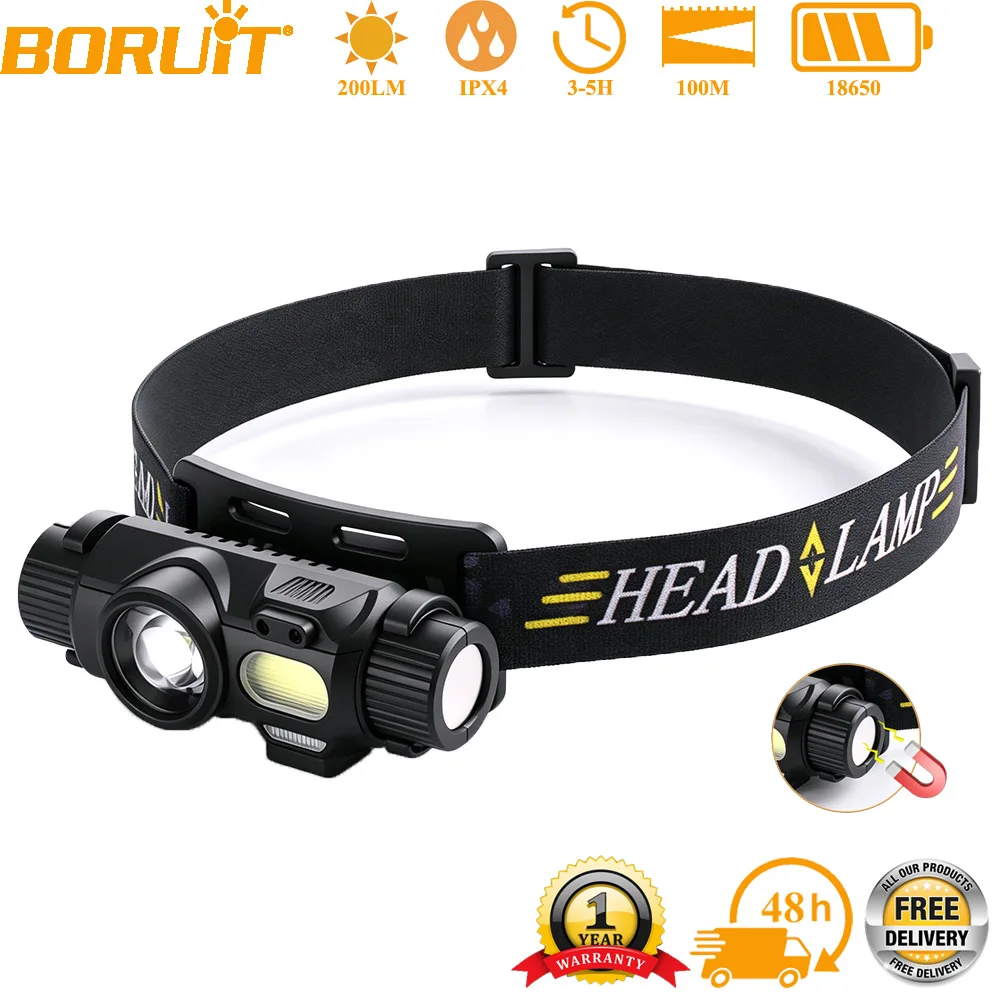 lanterna-de-cabeca-led-potente-boruit-com-sensor-de-movimento-recarregavel-tipo-c-clipe-magnetico-ideal-para-camping-e-atividades-ao-ar-livre