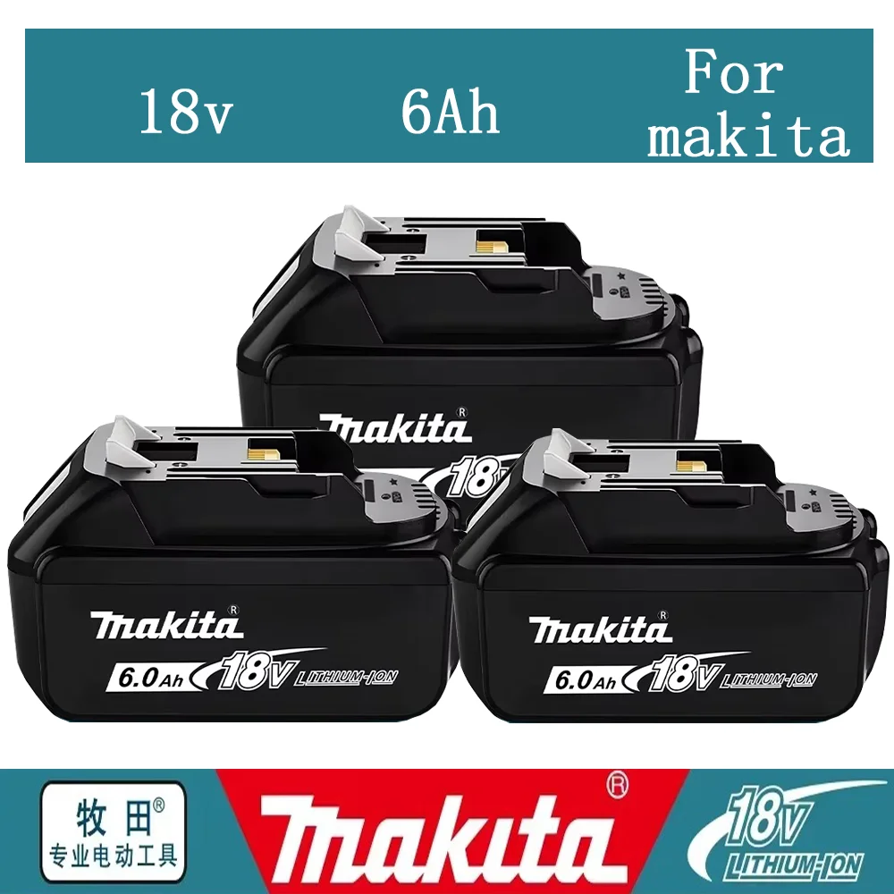 

3C Certified Makita 2Ah/3Ah/5Ah/6Ah Battery For replacing 18V Makita Power Tools BL1830B BL1850B BL1860B BL1815 lithium Battery