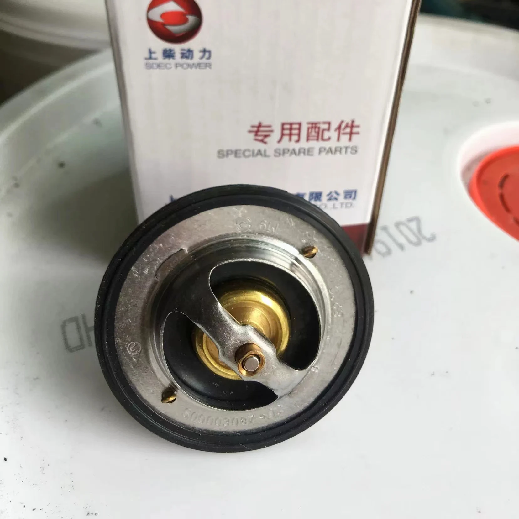 

Shangchai engine original factory S00003087+02 thermostat 4H 7H