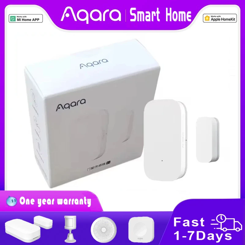 

Aqara Door Window Sensor Zigbee Wireless Connection Smart Mini door sensor MCCGQ11LM Робота з Xiaomi APP mijia smart home