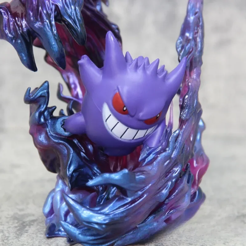 ใหม่ 18 ซม.Gengar Pvc รุ่น Kawaii อะนิเมะ Pokemon ในสต็อกตุ๊กตาของเล่นภาพการ์ตูน Gengar Home Room Decor สะสมเด็กของขวัญ