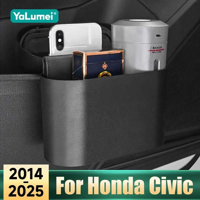 Für Honda Civic 10th 11th Gen 2014-2018 2019 2020 2021 2022 2023 2024 2025 auto Mülleimer Lagerung Box Anti Leckage Zubehör