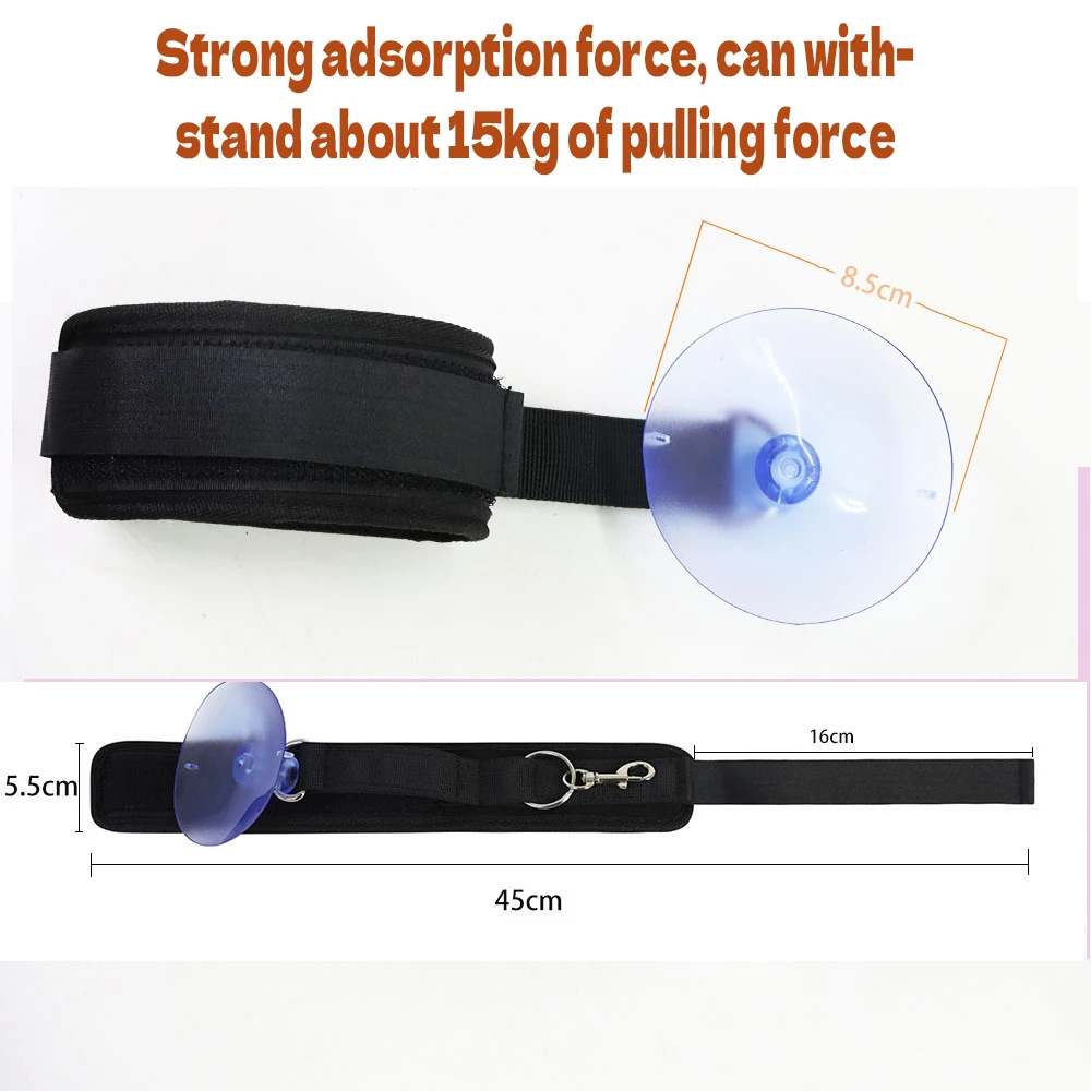 cat dog Pet bath immobiliser bath suction cups exercise immobiliser wall suction cup straps anti-scratch anti-motion handcuff Sm