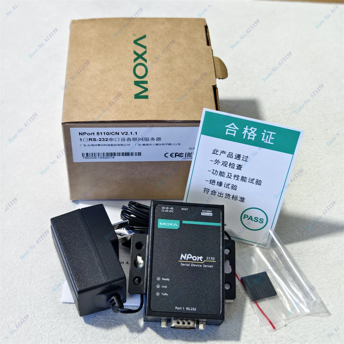 1PC New Original Genuine MOXA NPORT 5110  Serial Server