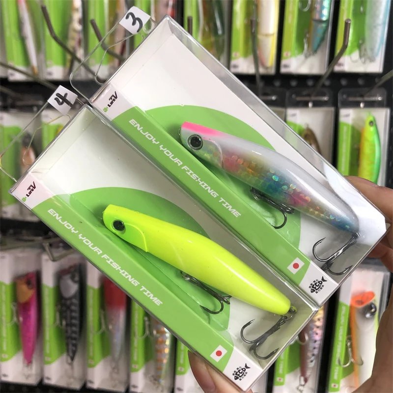 9044 LURETV اليابان المستوردة ima نفس النمط إغراء YOICHI 80 سلسلة غرق الغزل إغراء لصيد باس البحر مع فم منحني