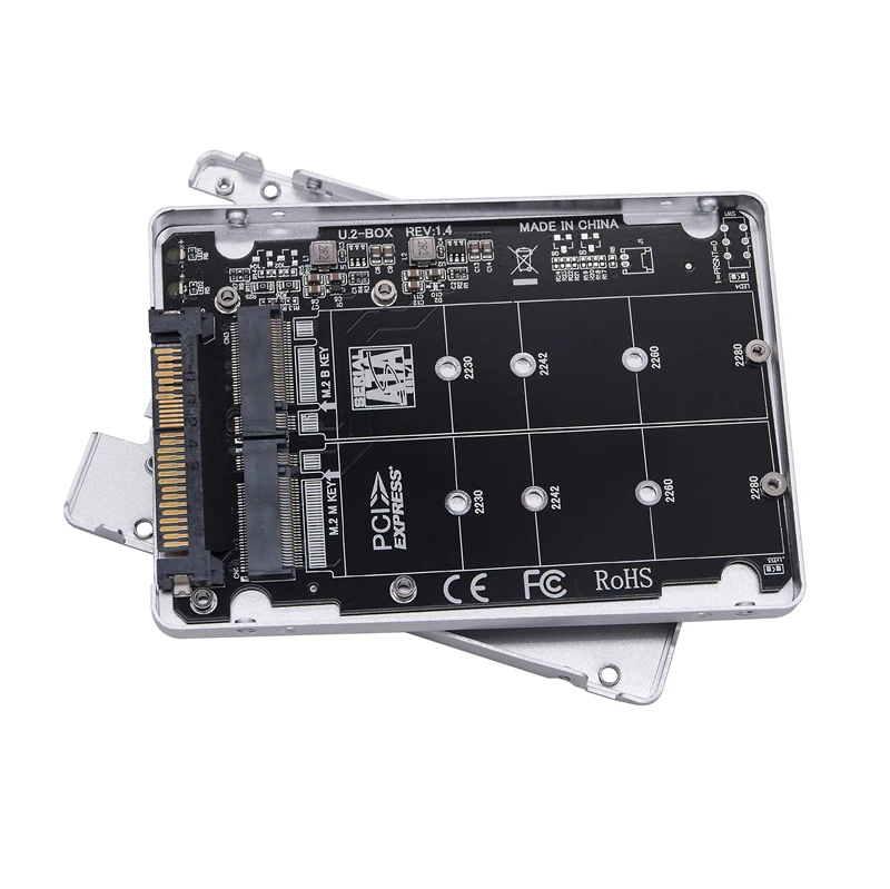 

PCIe M2 Converter M.2 NVMe M.2 SATA NGFF SSD to PCI-e U2 SFF-8639 Adapter M2 SSD To U.2 Adapter SSD Adapter For Desktop Computer