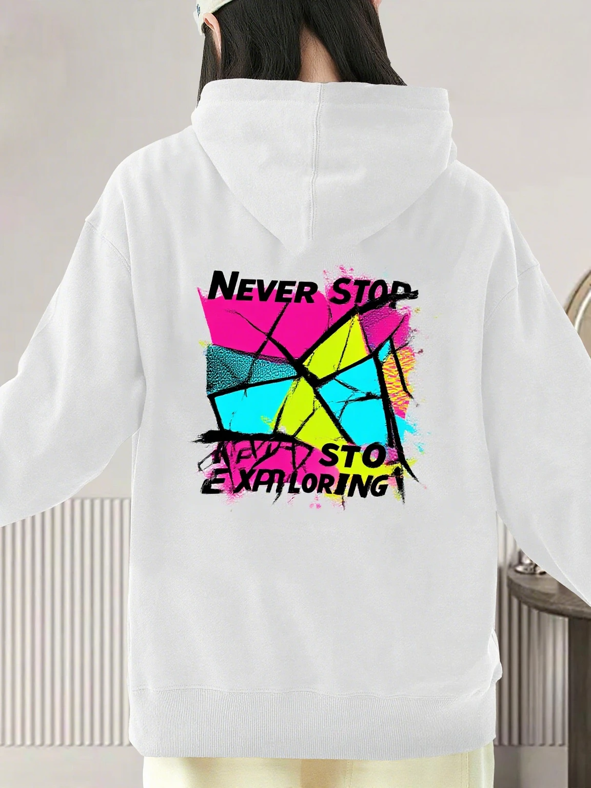 

Graphic Printing Autumn and Winter Pure Cotton Men's and Women's Hoodies Casual Outdoor Street Sports Training Brand Trend