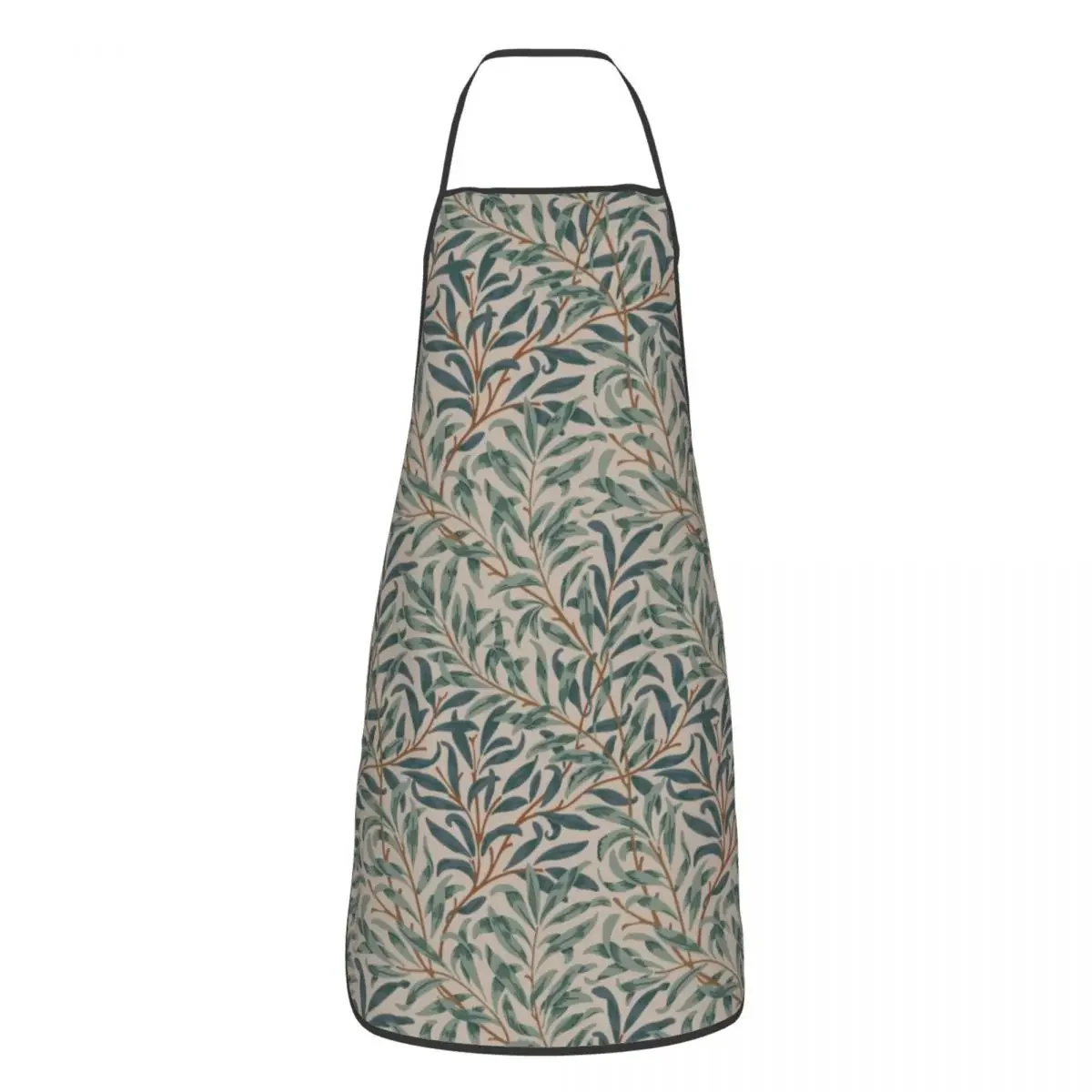 Custom Bib William Morris Vintage Willow Bough Apron Men Women Adult Chef Cooking Kitchen Floral Textile Pattern Tablier Cuisine