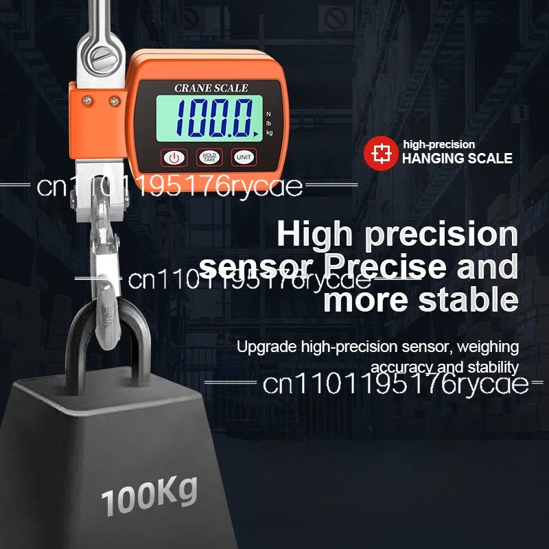 Industrial scale, spot 500kg portable electronic scale, hook scale, electronic hanging scale