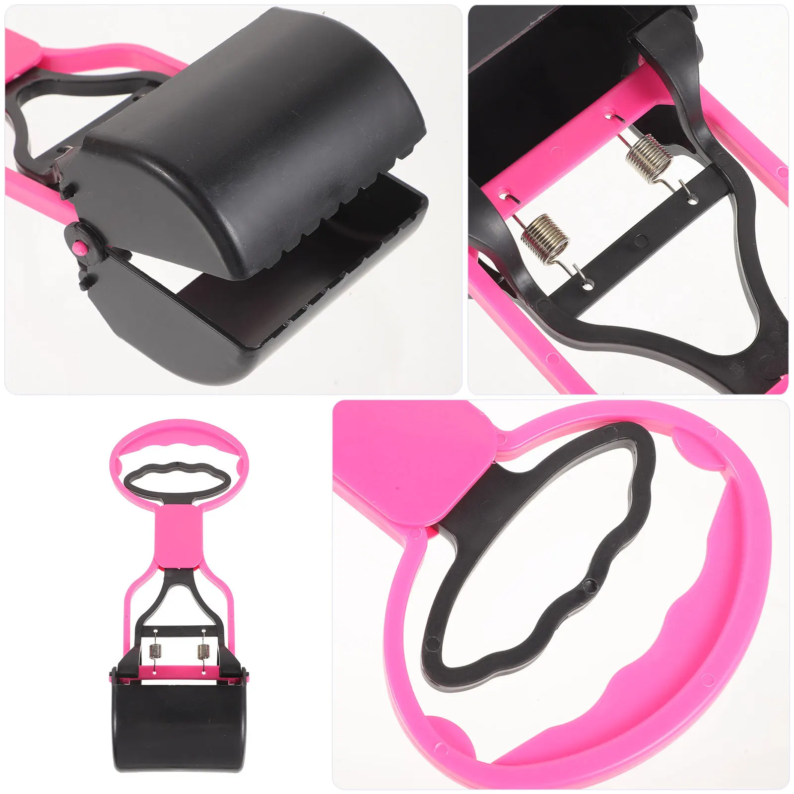 

Dog Poop Scoop Clip Portable Pooper Scooper for Large Medium Small Dogs Easy Clean Feces Remover Yard Garden Tool