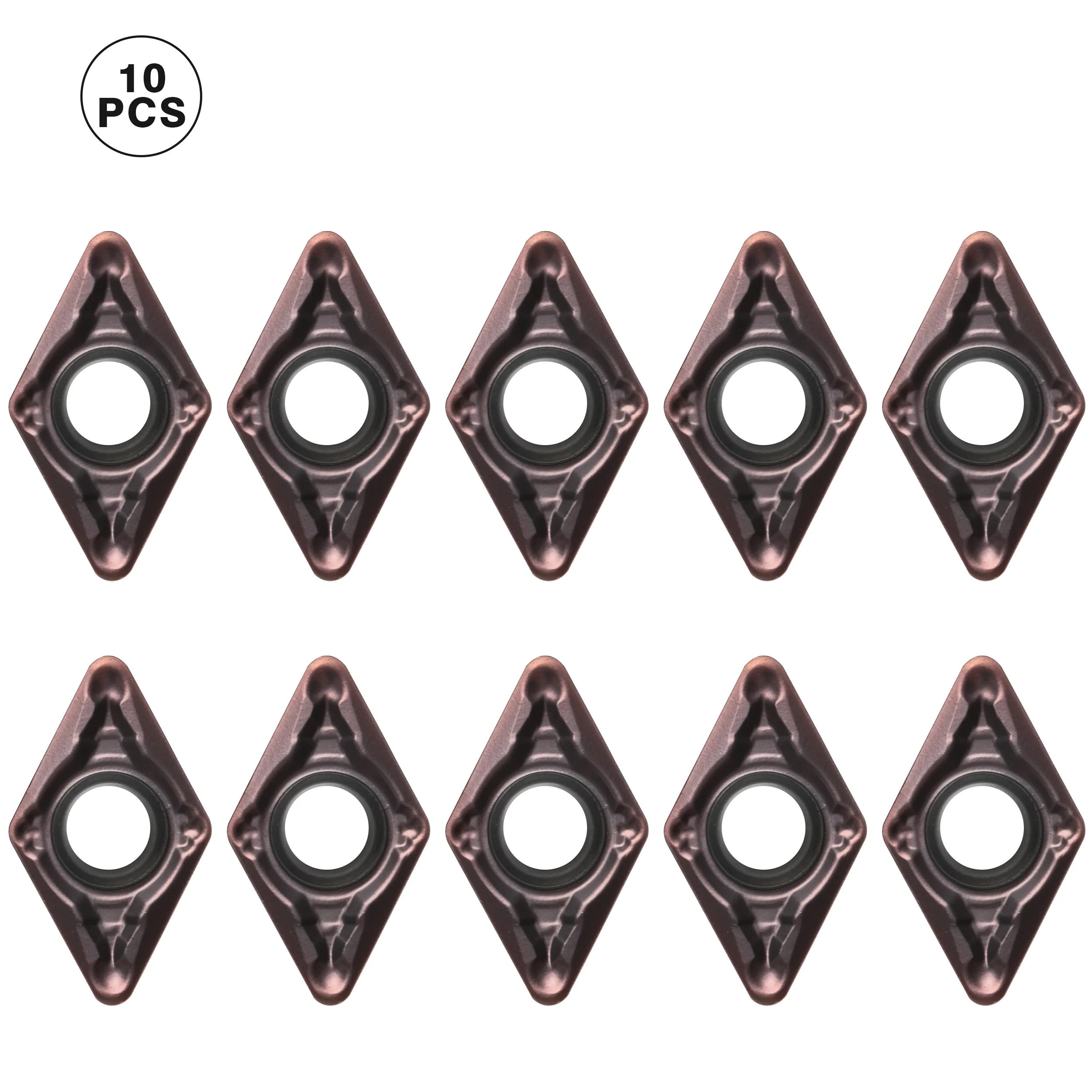 10 Stück DESKAR DCMT 070204 -MV DCMT 070208   MV DCMT11T304 DCMT11T308 LF6018 CNC Drehmaschine Cutter Schneiden Hartmetall Einsätze Drehen Werkzeuge
