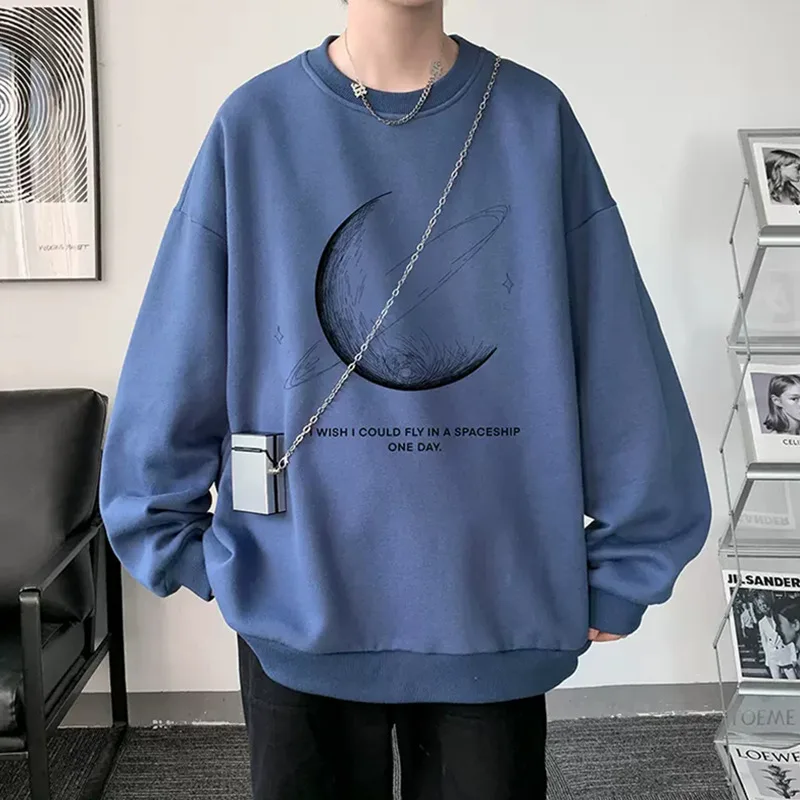 

Latest Stylish Men's Hoodies Thin Long Sleeve Cotton T-Shirts Comfortable Casual Streetwear Tops For Spring Autumn Season Outfit