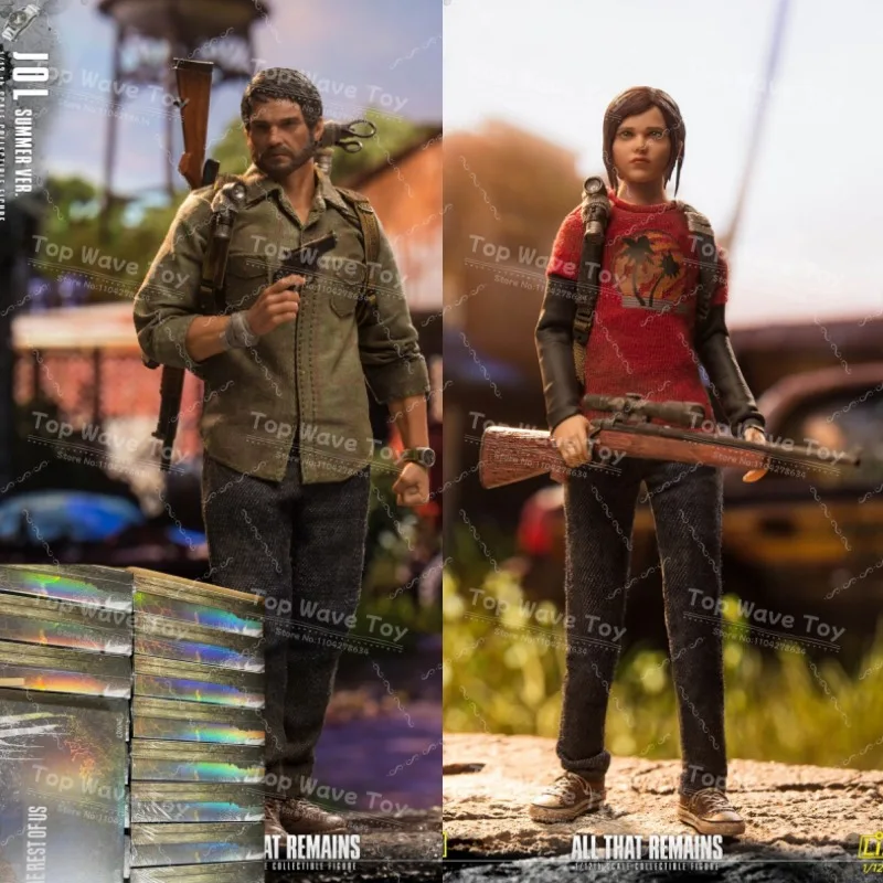 

New Stock LIMTOYS LMN004 LMN005 LMN006 1/12 The Last Survivor Joel Ellie Action Figure Model 6'' Soldier Full Set Toys