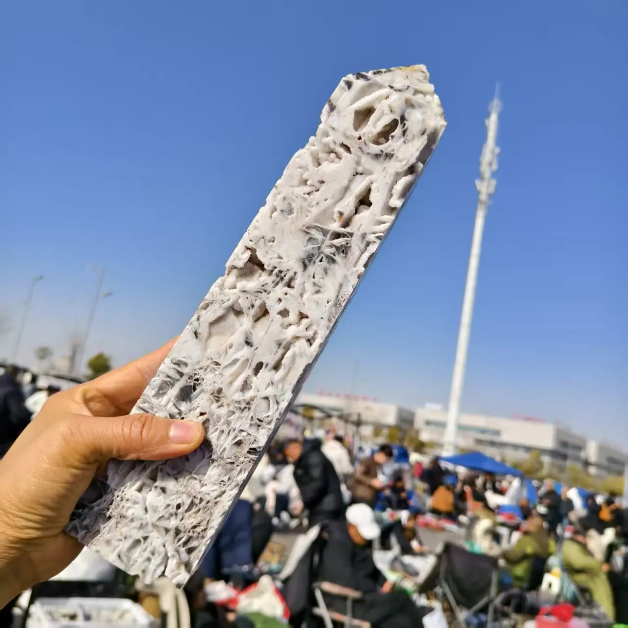Natural Sphalerite Obelisks, Quartz Crystal Sphalerite Primordial Stone Columns, Mineral Healing