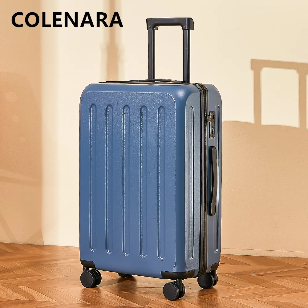 COLENARA ABS+PC Luggage 20 Inches Boarding Box 22 “2426 “trolley Case Business Password Box Women's Handheld Travel Suitcase