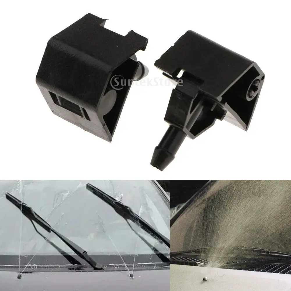 

Vehicle Wiper Spray Jet Washer Nozzle Plastic Replacement Accessory for Front Windscreen Cleaning Solution