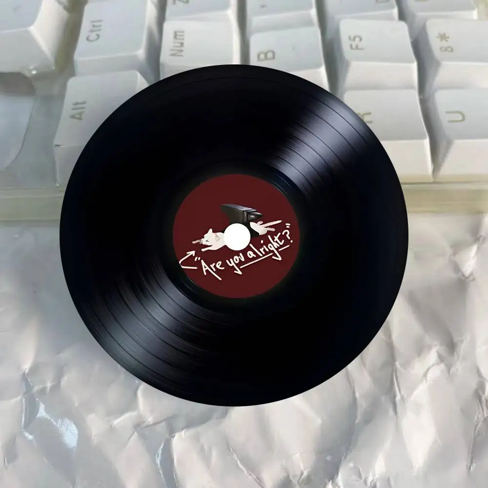Lovejoy Are You Alright Vinyl-Rundabzeichen, kreative Brosche, Kleidung, Rucksack, Zubehör, Anstecknadel