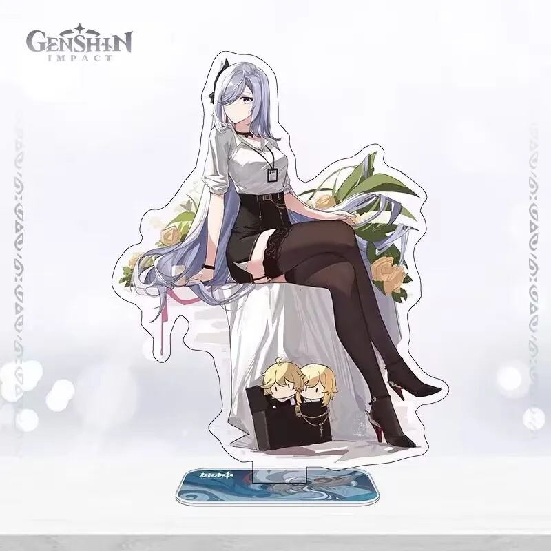 ゲーム「原神、神里、ウォルナット、神河、ミヤシンハイ」の高品質アクリル装飾品とテーブルデコレーション
