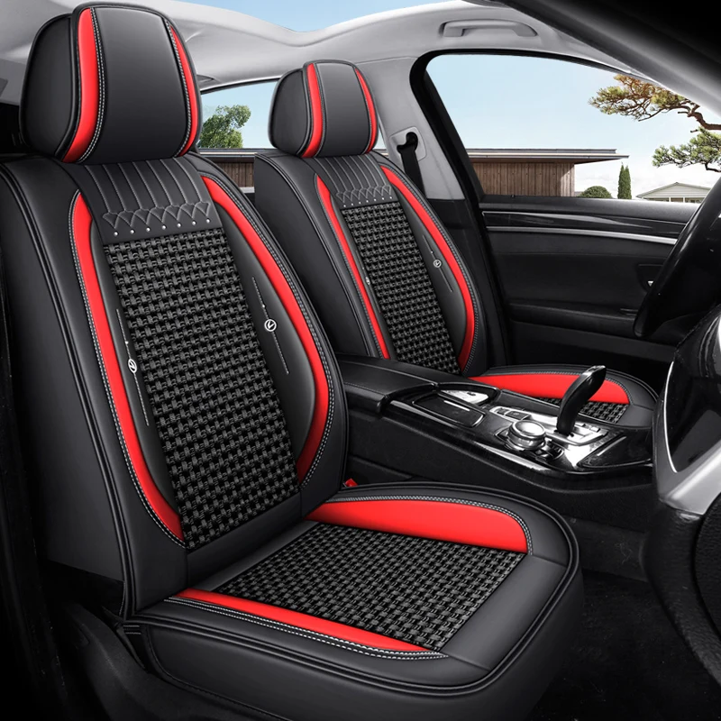 

1pic Car Seat Covers For Chevrolet Cruze Onix Sail Sonic Orlando Malibu XL Spark Cavalier Auto Accesorios Ice Silk Breathable