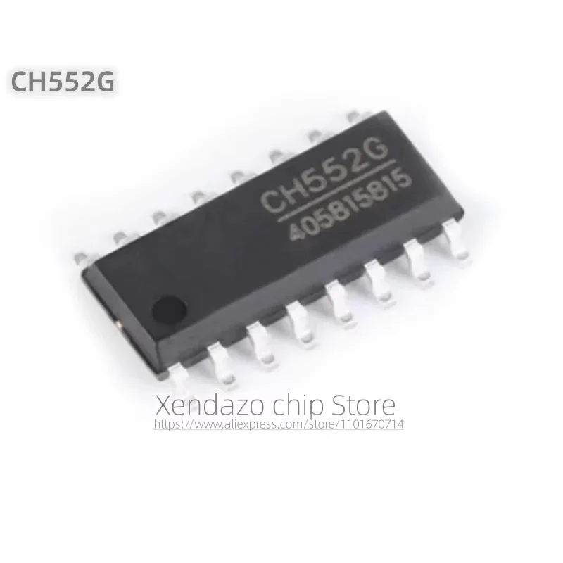 10pcs/lot CH552G SOP-16 package Original genuine 16KB 8-bit enhanced USB microcontroller chip