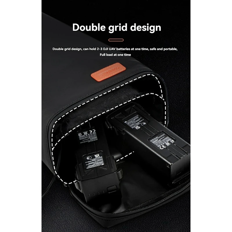 Bolsa calefactora de batería para Dron STARTRC, bolsa de almacenamiento de protección de baja temperatura a prueba de explosiones para DJI NEO/MAVIC/MINI/AVATA