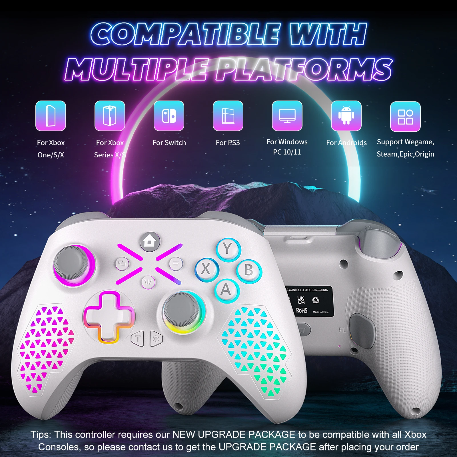 Wireless Gaming Gamepad for Xbox series x,Xbox series s Xbox one PC controller Controle PS3/SWITCH/Android